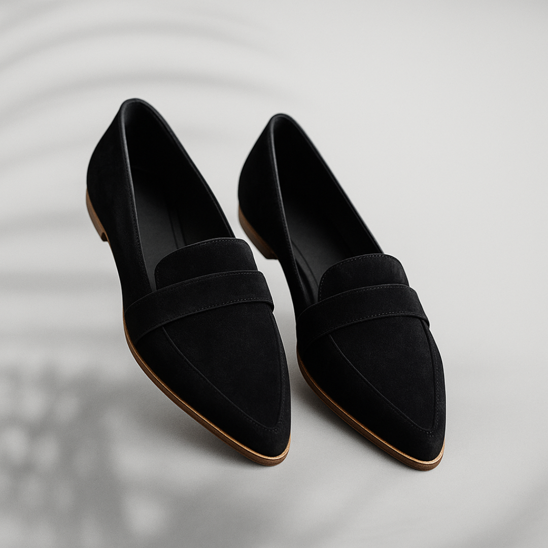 SERENIQUE | Elegant Pointed Flats