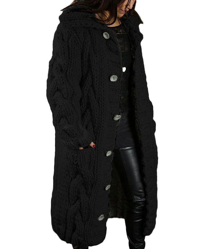 Elena Chunky Longline Knit Cardigan