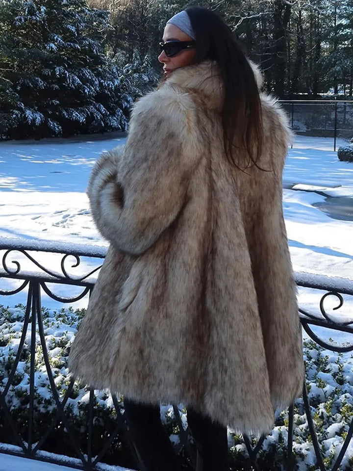 Amber | Luxe Faux Fur Coat