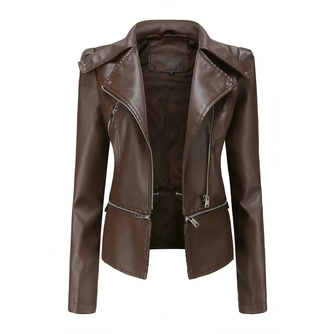 Lily™ | Women's Classic Moto Jacket