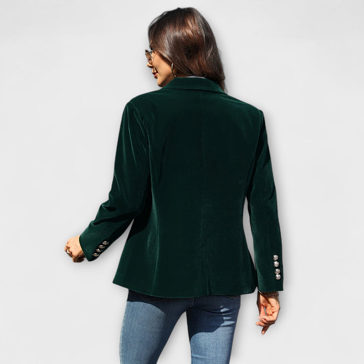 MELISSA | Elegant Velvet Blazer