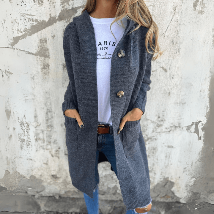 Rosa™ | Long Elegant Women's Cardigan